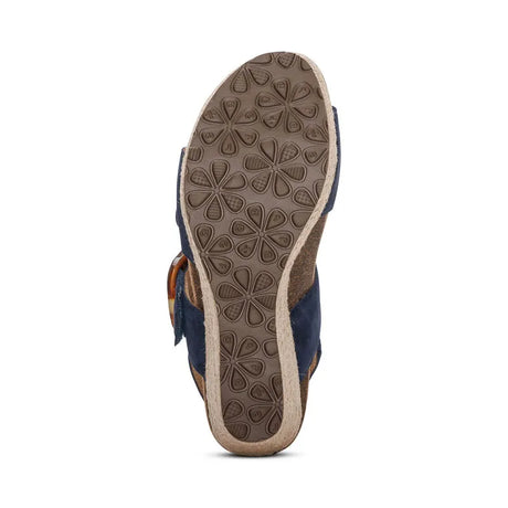 Ashley Arch Support Wedge - Navy - Becker's Best Shoes