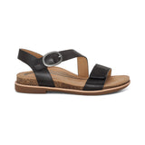 Tamara Quarter Strap Sandal - Black - Becker's Best Shoes