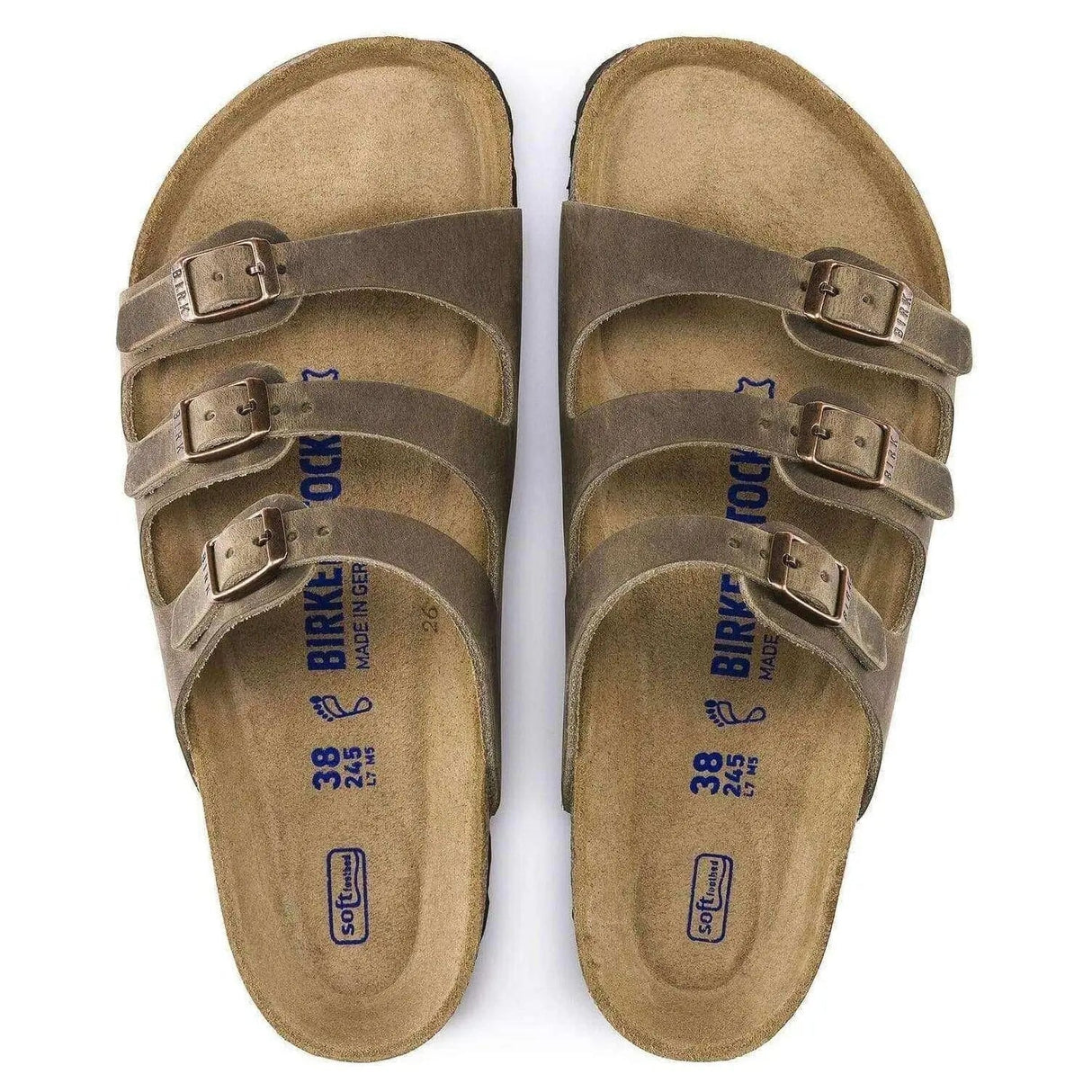 Florida Soft Footbed Oiled Leather (Regular) Birkenstock