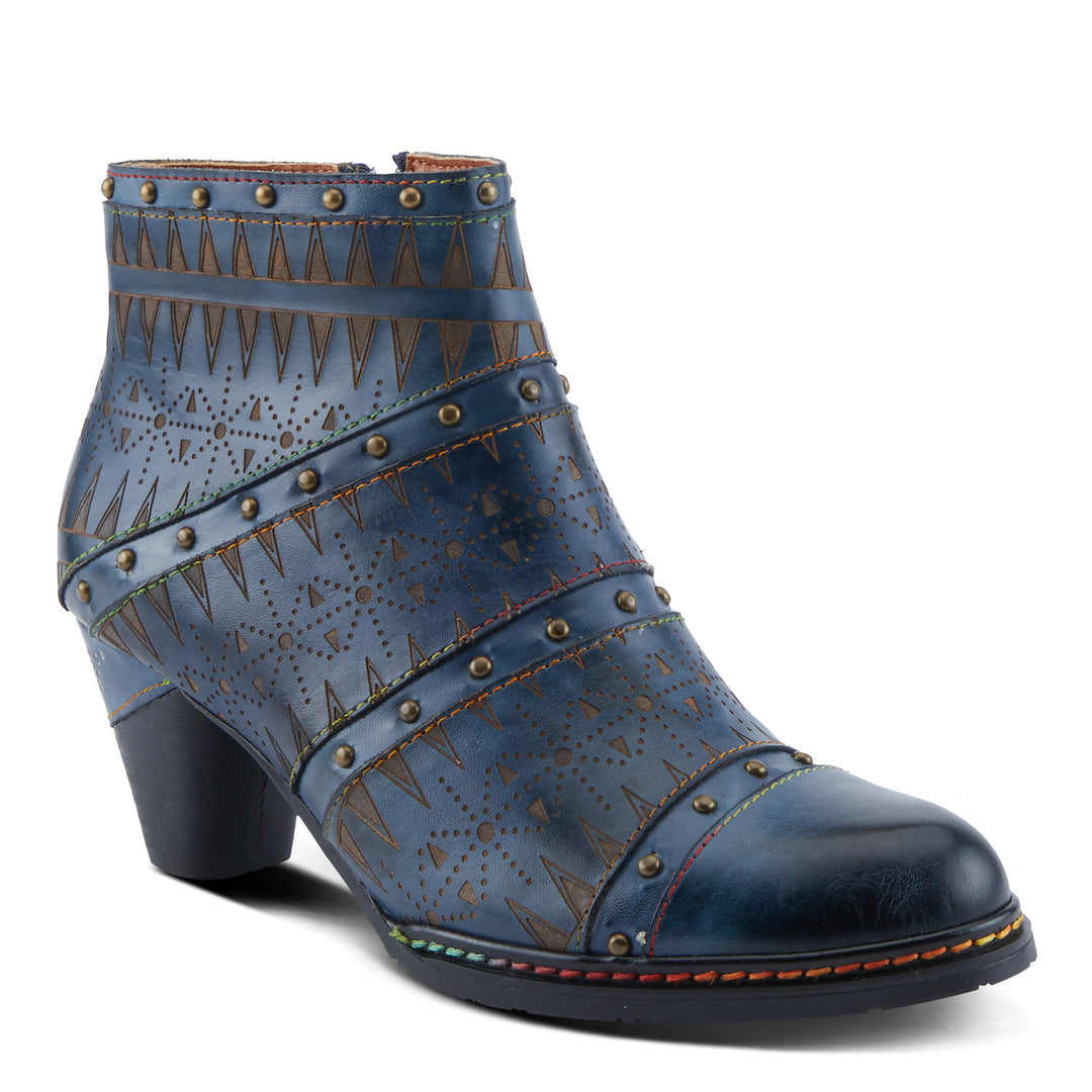 Niobe L’Artiste - Navy Multi - Becker's Best Shoes- Spring Step