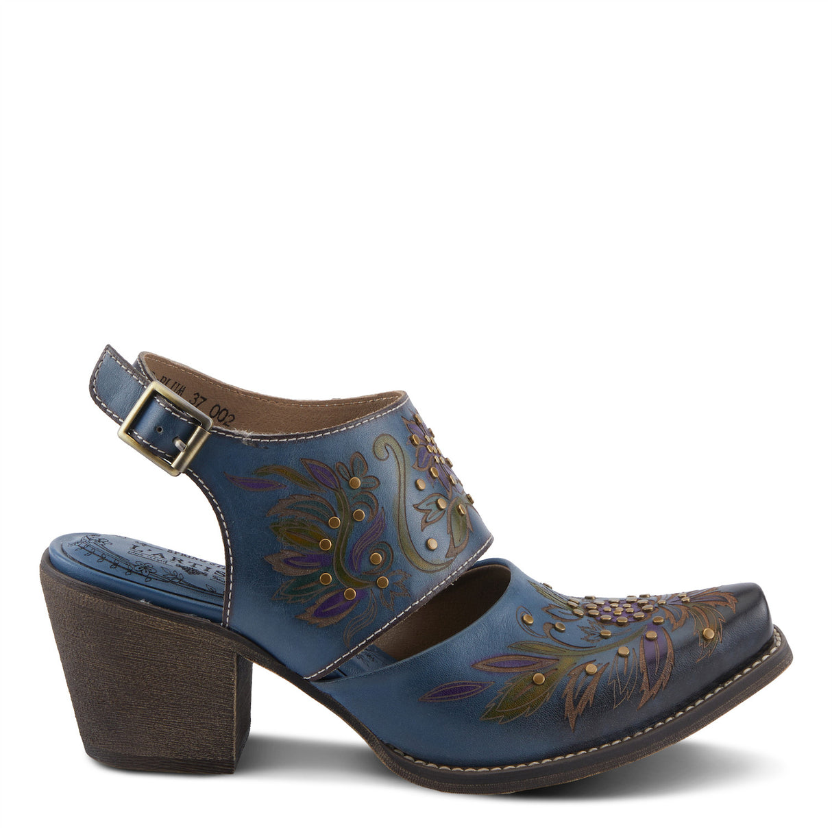 Devika Stud L’Artiste Blue Multi - Becker's Best Shoes- Spring Step