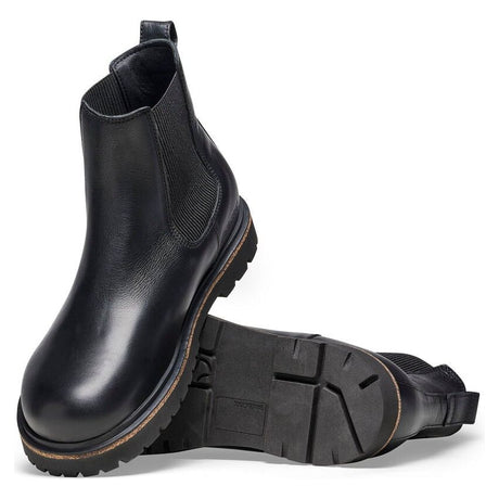 Highwood Slip On Men Leather Boot - Black Birkenstock