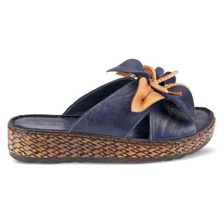 Hilary Sandals - Navy Spring Step