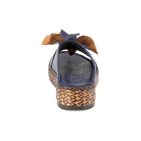 Hilary Sandals - Navy Spring Step
