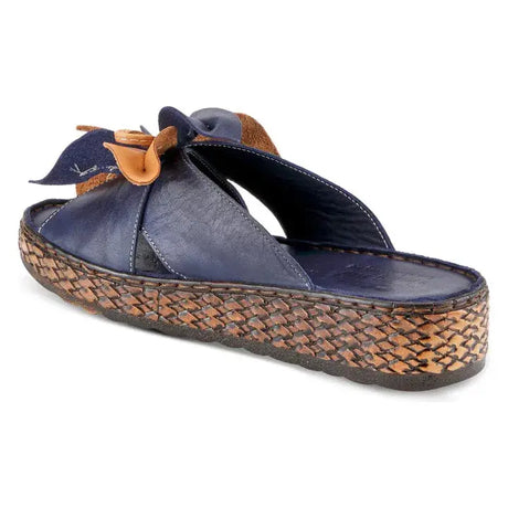Hilary Sandals - Navy Spring Step