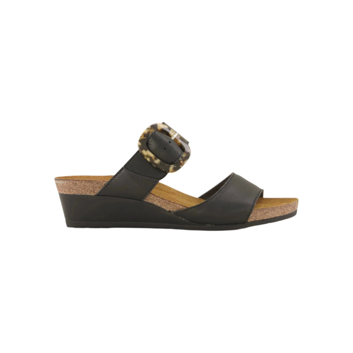 Kingdom Sandals - Jet Black - Becker's Best Shoes- Naot