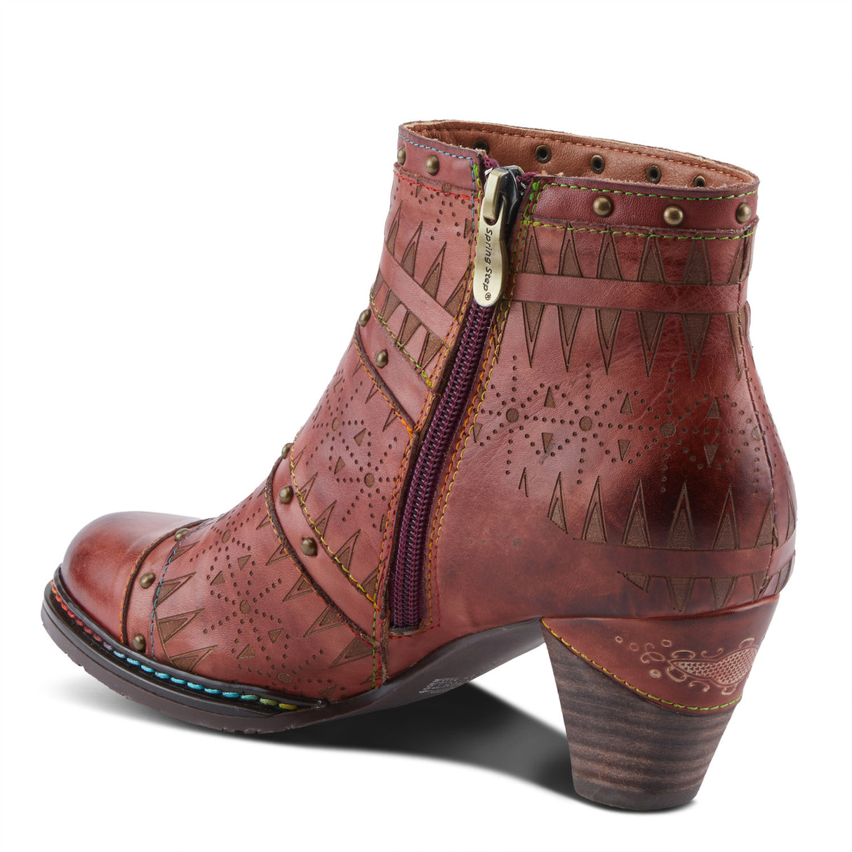 Niobe L’Artiste - Rust Multi - Becker's Best Shoes- Spring Step