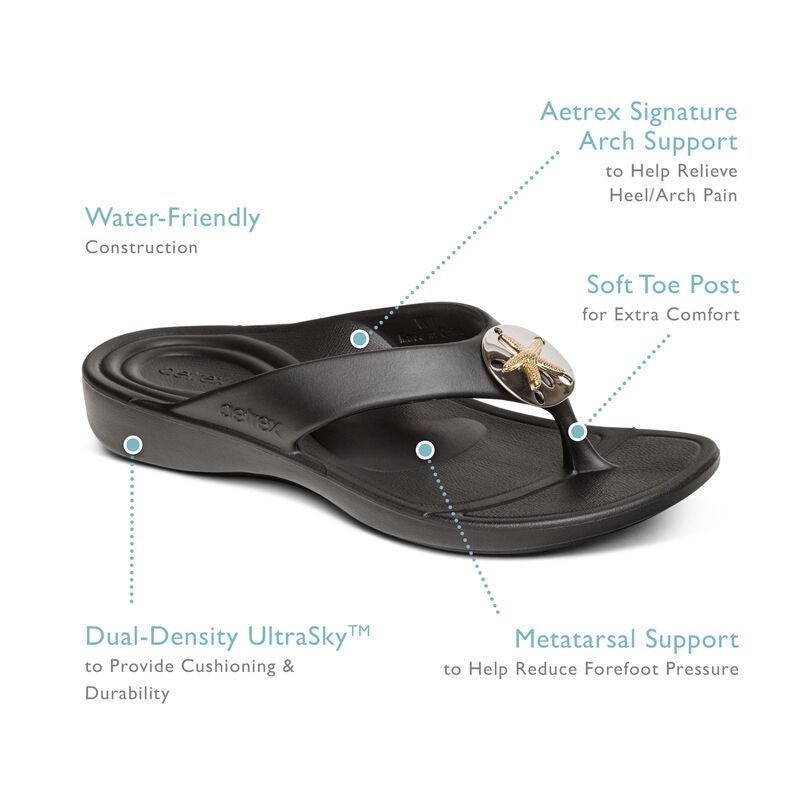 Maui Starfish Orthotic Flips - Becker's Best Shoes