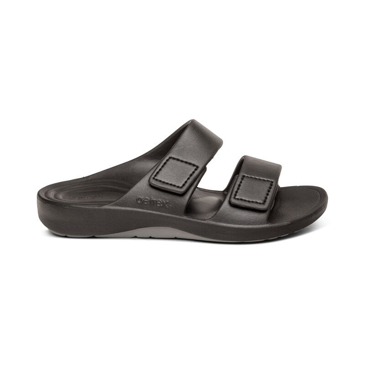 Milo Orthotic Slides - Mens -Black - Becker's Best Shoes