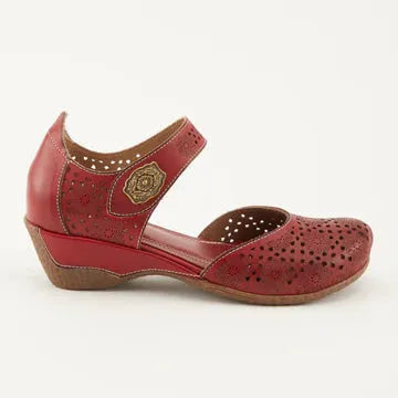 L'ARTISTE AMERICANA SHOES - RED Spring Step