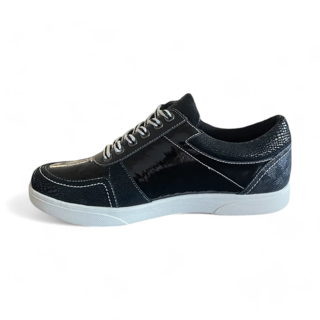 Longbeach - Black Multi - Becker's Best Shoes- Revere