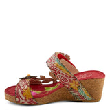 Moai - Red Multi - Becker's Best Shoes- Spring Step