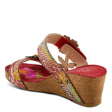 Moai - Red Multi - Becker's Best Shoes- Spring Step