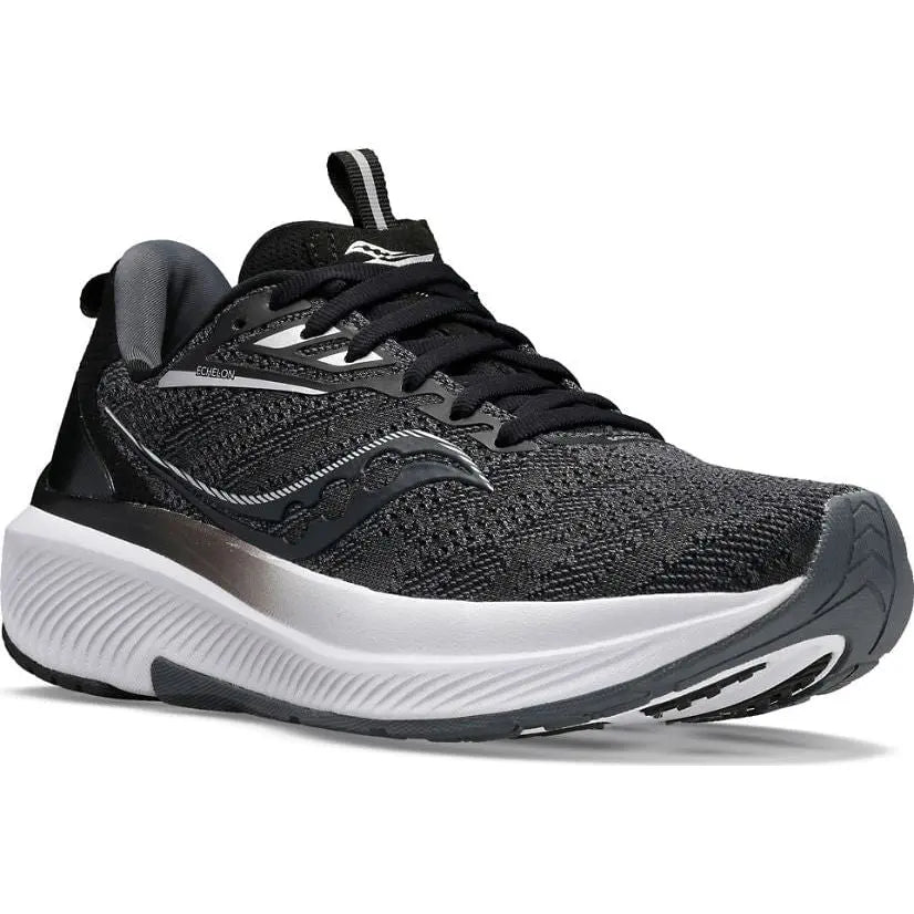 Men's Echelon 9 Running Shoes - Black|White Saucony