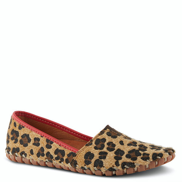 Kathaleta Hide - Leopard - Becker's Best Shoes- Spring Step