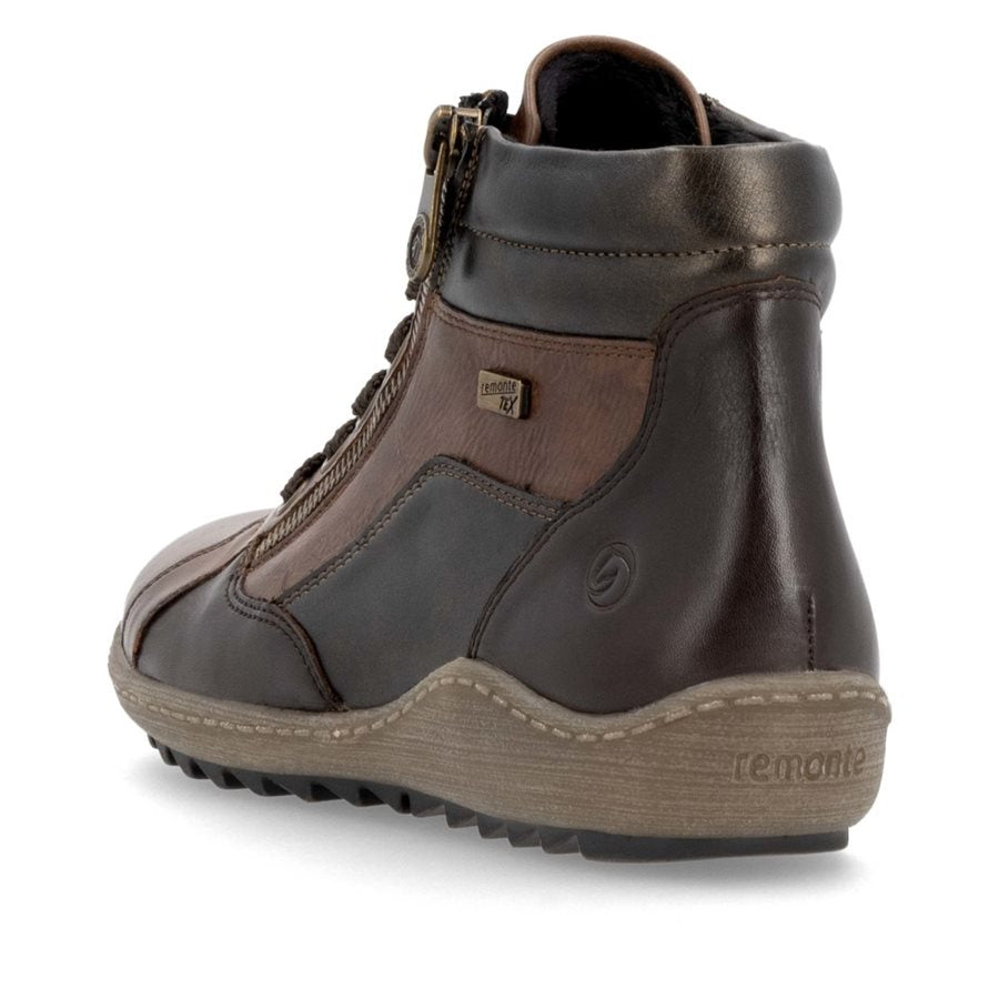 R1458-22 - Brown - Becker's Best Shoes- Rieker