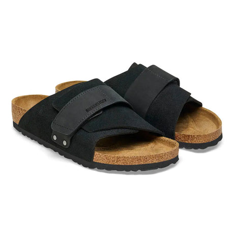 Regular Kyoto - Black Suede-Birkenstock-Black-Suede-46-MEN'S SANDALS