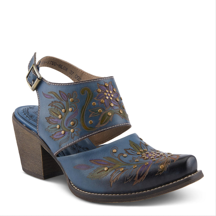 Devika Stud L’Artiste Blue Multi - Becker's Best Shoes- Spring Step