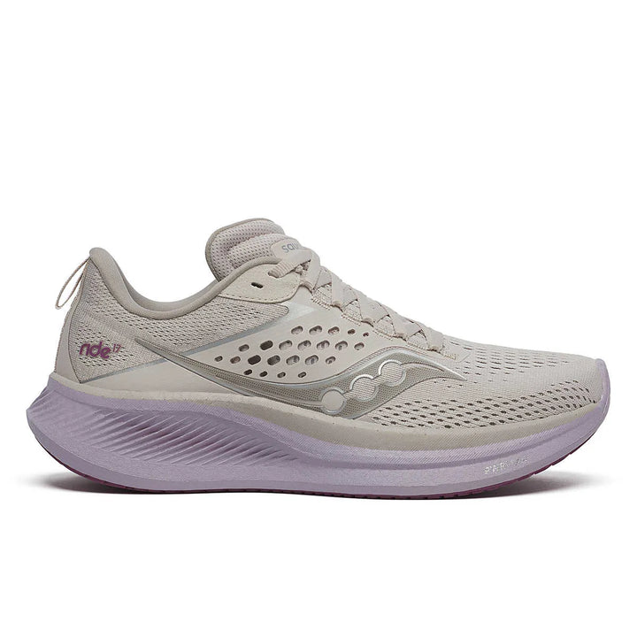 Ride 17 Women's - Moon/Viola - Becker's Best Shoes- Saucony