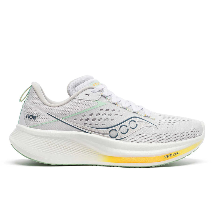 Ride 17 Women's - White/Peel - Becker's Best Shoes- Saucony