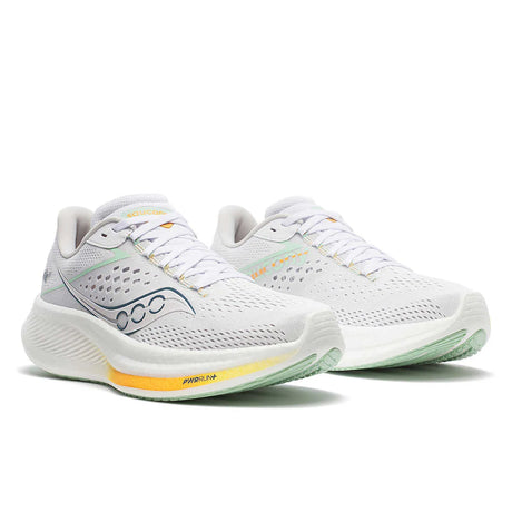 Ride 17 Women's - White/Peel - Becker's Best Shoes- Saucony