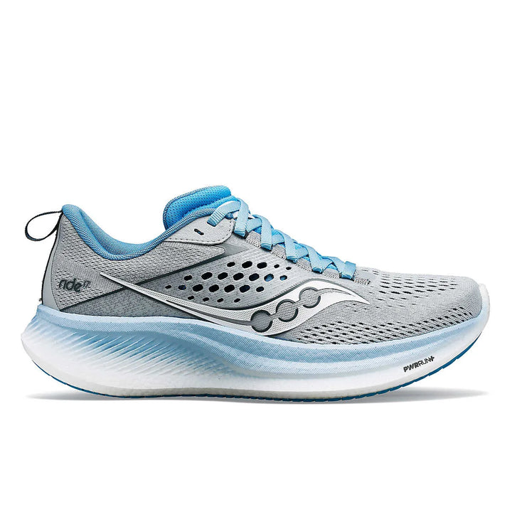 Ride 17 Women's Wide - Cloud/Breeze - Becker's Best Shoes- Saucony