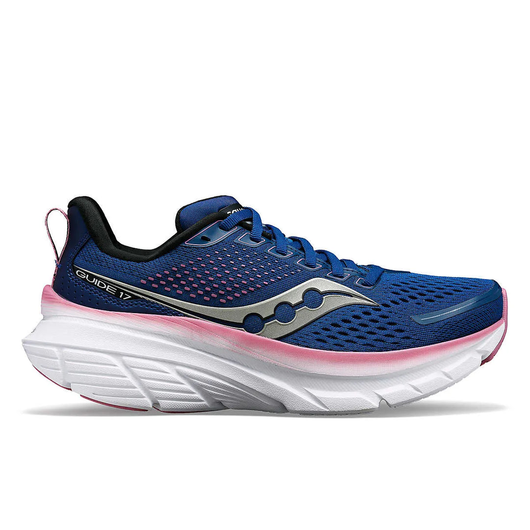 Guide 17 Women's - Navy/Orchid - Becker's Best Shoes- Saucony