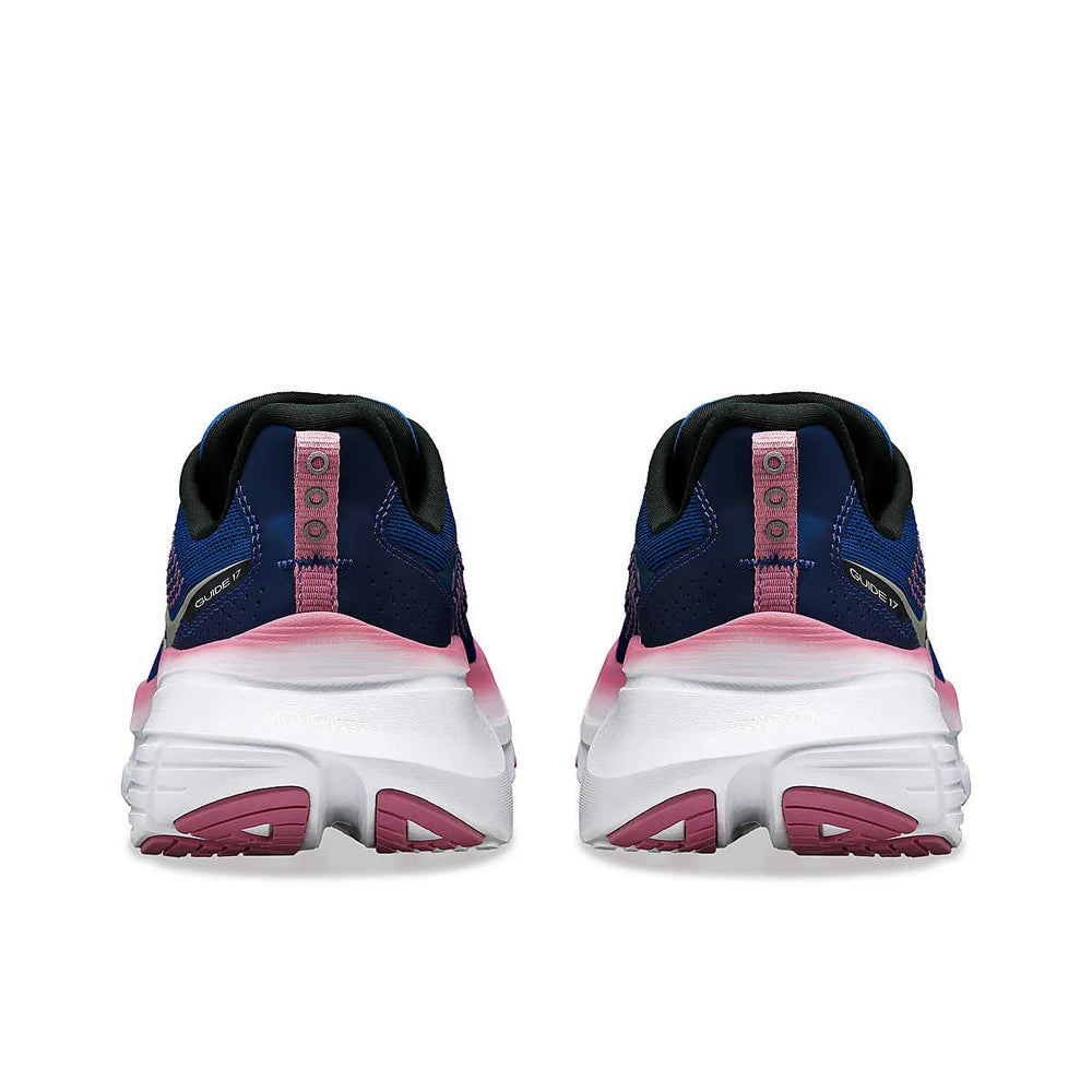 Guide 17 Women's Wide - Navy/Orchid - Becker's Best Shoes- Saucony