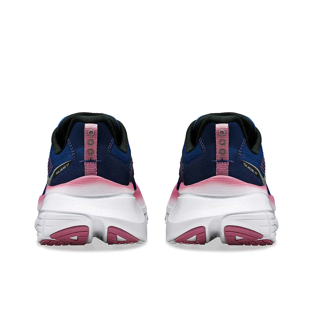 Guide 17 Women's Wide - Navy/Orchid - Becker's Best Shoes- Saucony