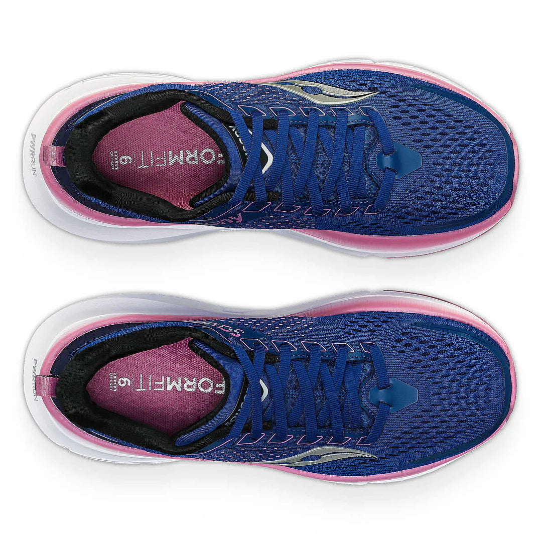 Guide 17 Women's Wide - Navy/Orchid - Becker's Best Shoes- Saucony