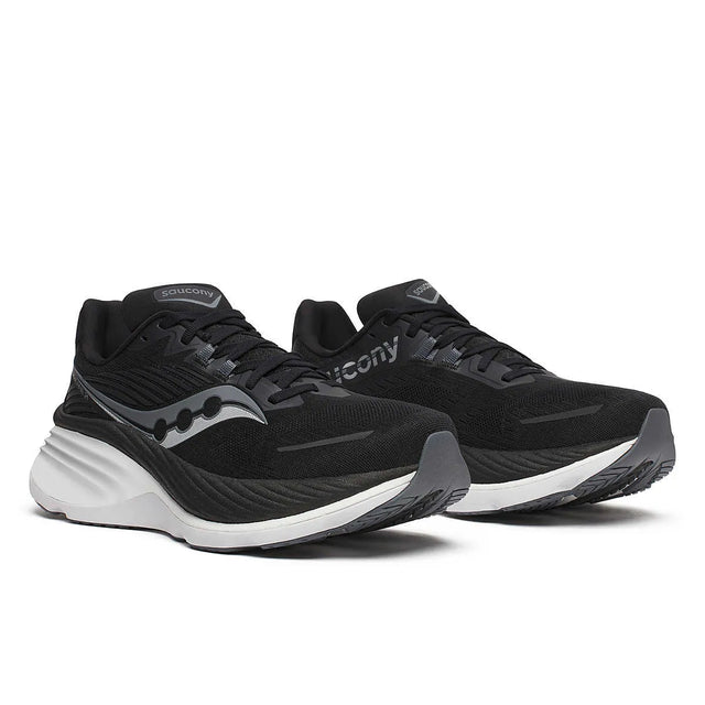 Hurricane 24 Men's - Black/Carbon - Becker's Best Shoes- Saucony