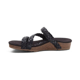 Josie Braided Slide - Black