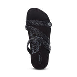Josie Braided Slide - Black