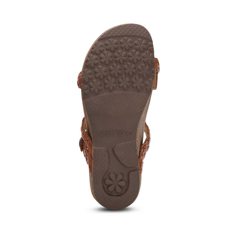 Josie Braided Slide - Ginger