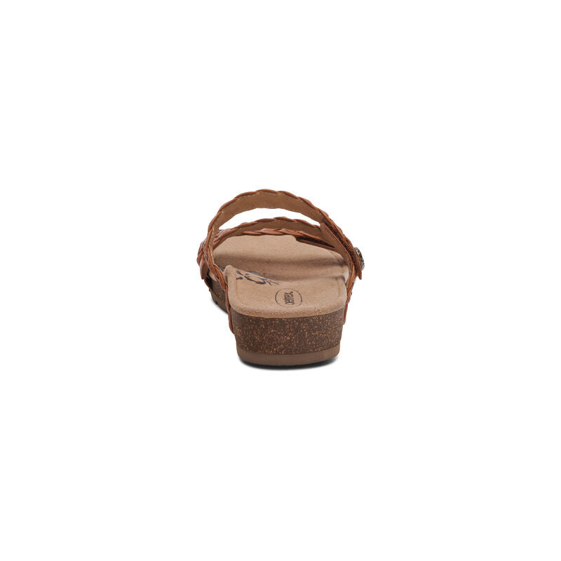 Josie Braided Slide - Ginger