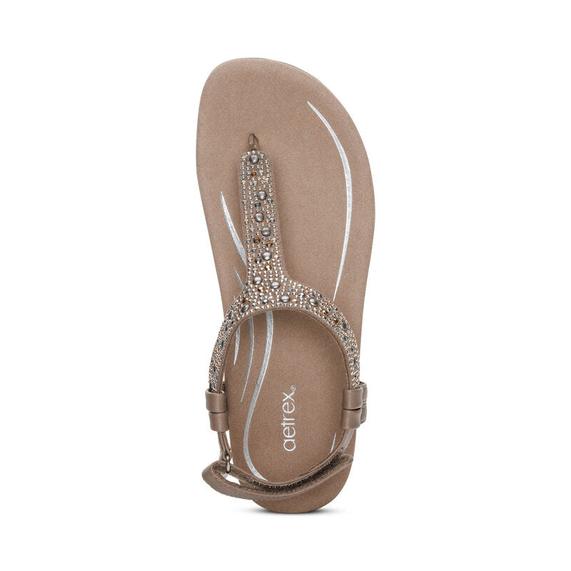 Marni Slingback Thong Sandal - Taupe - Becker's Best Shoes