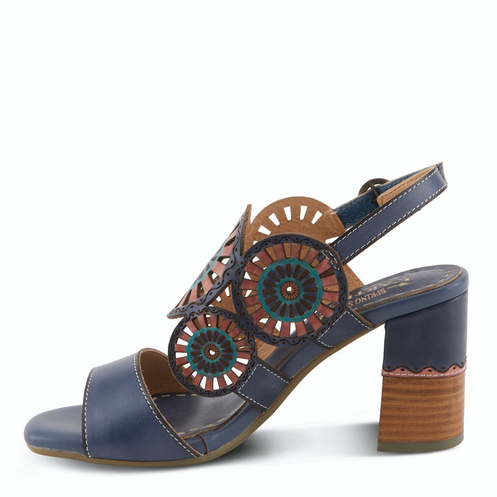 Pinwheel L’Artiste - Blue - Becker's Best Shoes- Spring Step