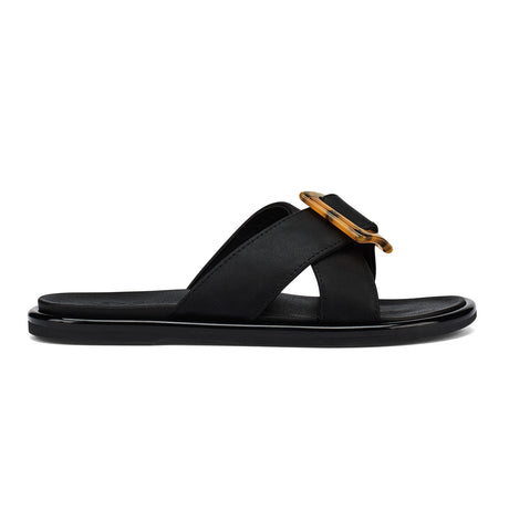 LA'I Slide - Black/Black - Becker's Best Shoes- OluKai