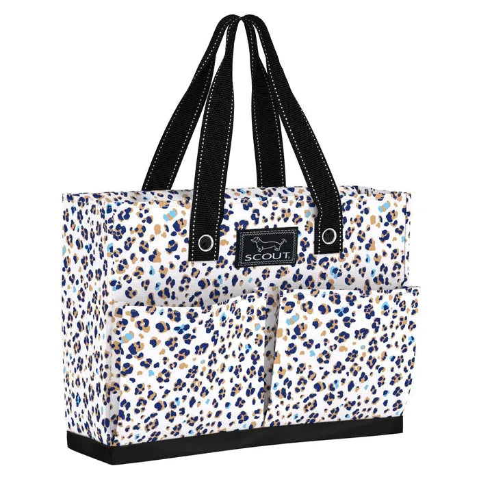 Uptown Girl Pocket Tote Bag - Itty Bitty Kitty Scout Bags