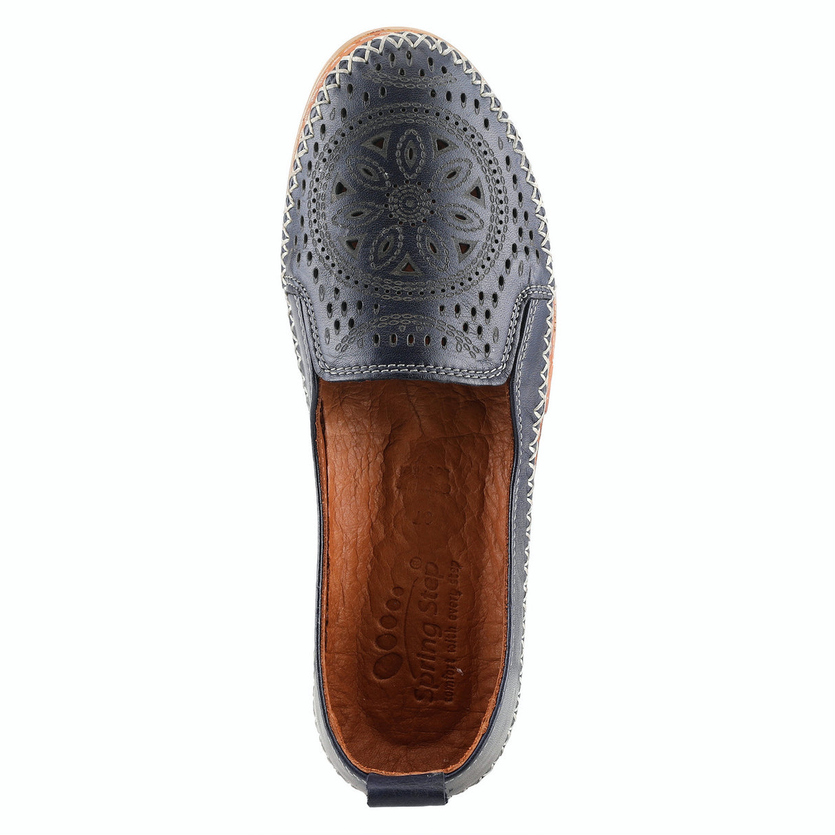 Ingrid Spring Step - Navy - Becker's Best Shoes- Spring Step