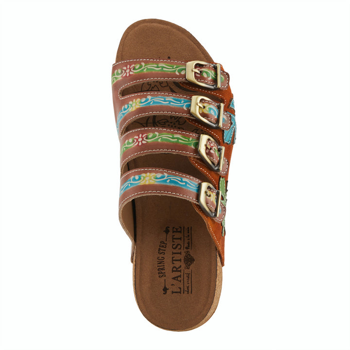 TooCool - Brown Multi - Becker's Best Shoes- SPRING FOOTWEAR CORP