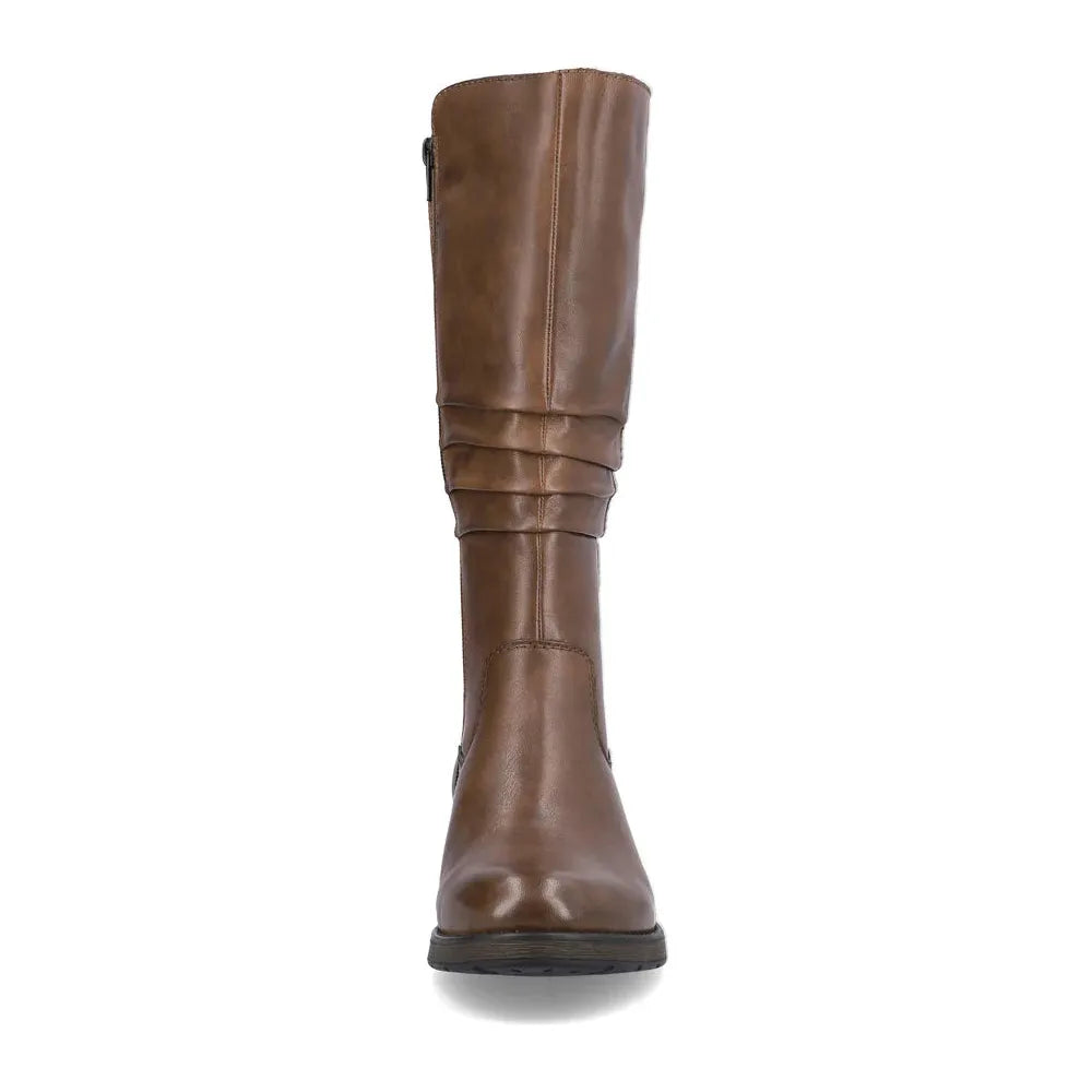 Z9563-22 Faith Tall Boots - Chestnut Rieker