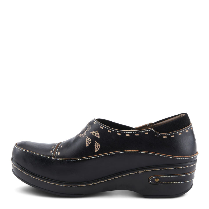 Burbank L'Artiste - Black Leather - Becker's Best Shoes- Spring Step