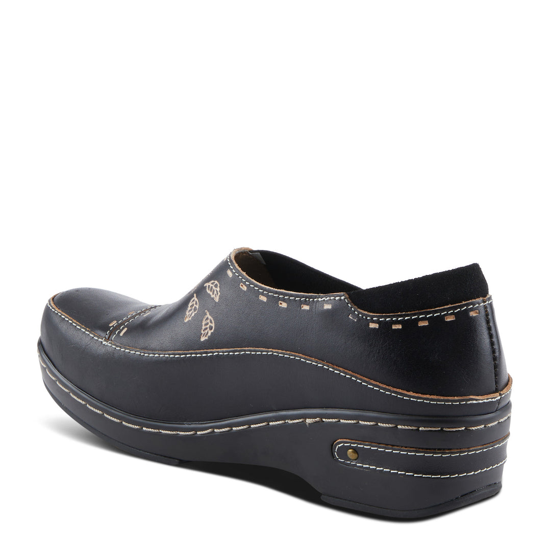 Burbank L'Artiste - Black Leather - Becker's Best Shoes- Spring Step