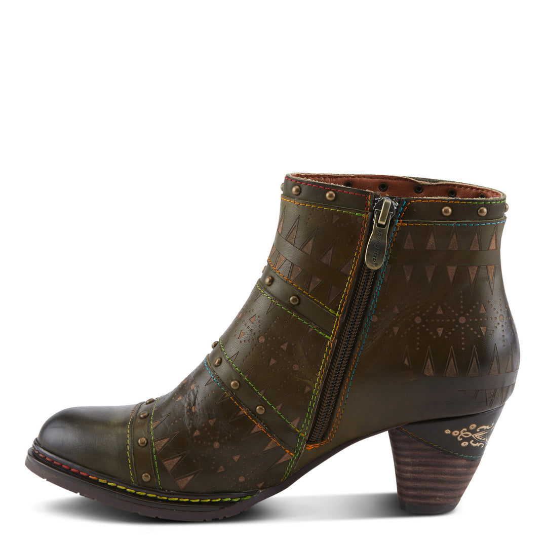 Niobe L’Artiste - Olive Multi - Becker's Best Shoes- Spring Step