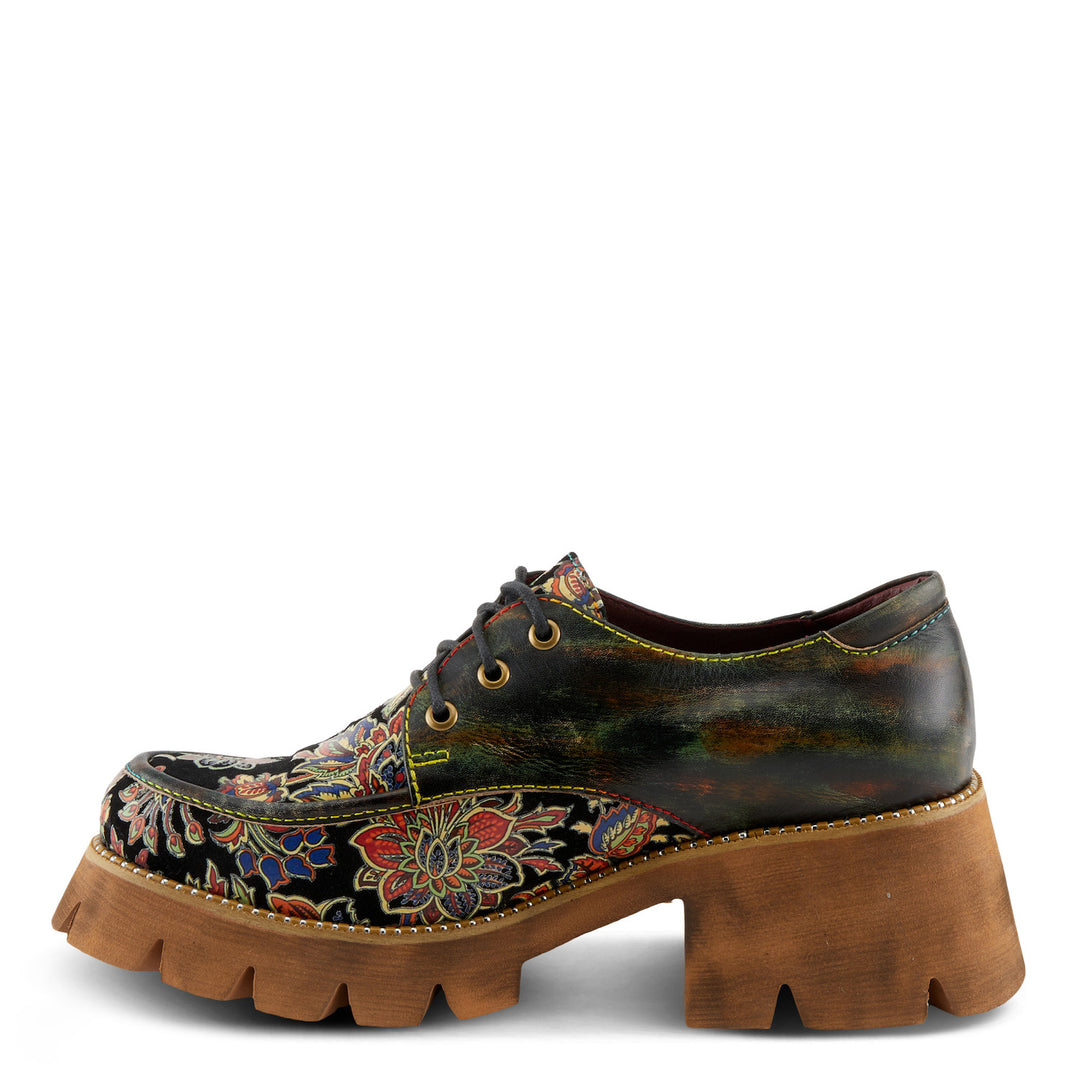 Lugged L’Artiste - Orange Multi - Becker's Best Shoes- Spring Step