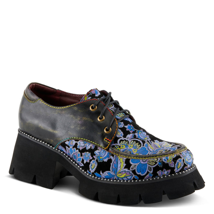 Lugged L’Artiste - Blue Multi - Becker's Best Shoes- Spring Step