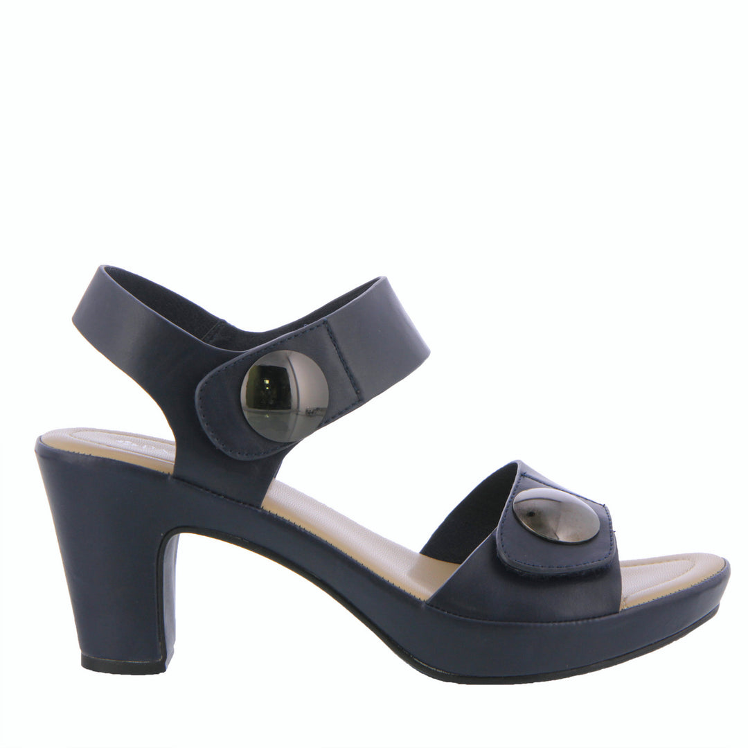 Dade Smooth Patrizia - Navy - Becker's Best Shoes- Spring Step