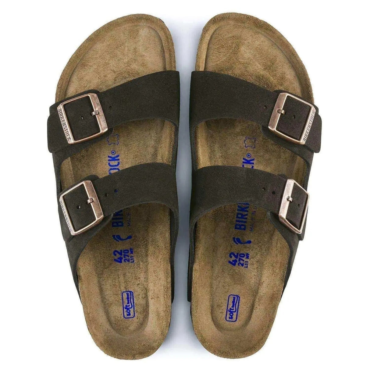 Arizona Soft Footbed Suede (Regular) Birkenstock