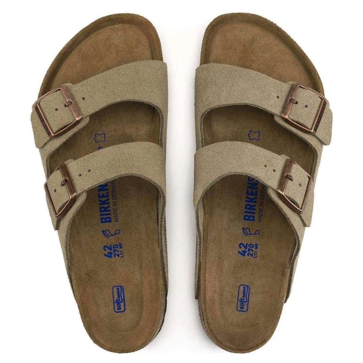 Arizona Soft Footbed Suede (Regular) Birkenstock